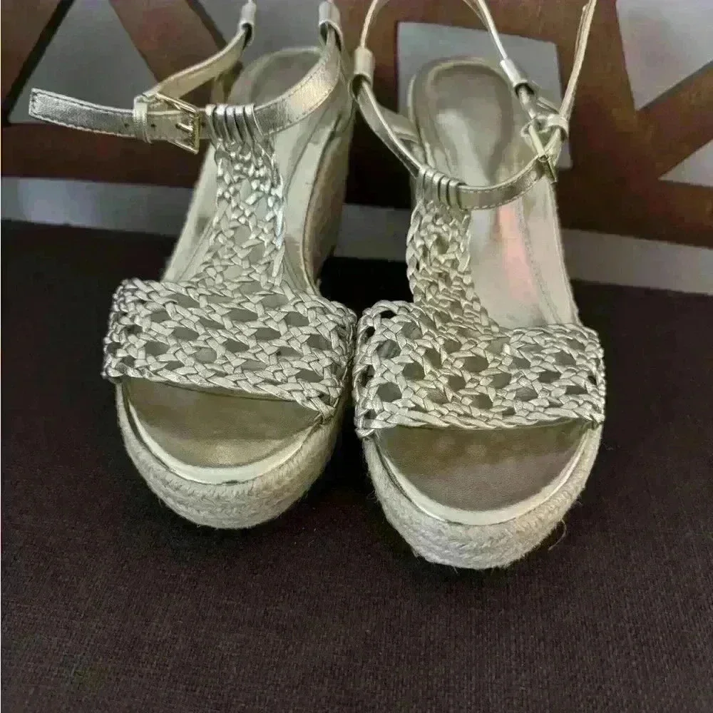 LAUREN by Ralph Lauren | Hailey Open Toe Casual Platform Sandals